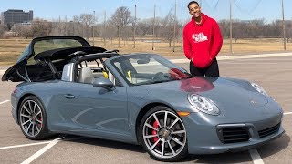 PORSCHE 911 TARGA 4S REVIEW THIS THING IS A MONSTER [upl. by Ellekim]