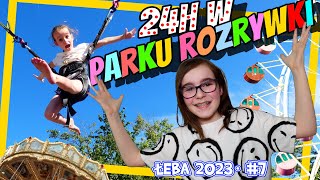 24h w PARKU ROZRYWKI Challenge Łeba 2023 odc 7 fikimikiagatkiimoniki [upl. by Yrrab543]