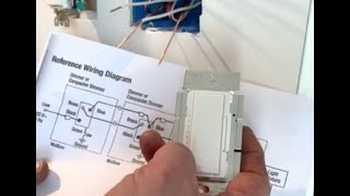 Wiring a Maestro multilocation light dimmer [upl. by Haras]