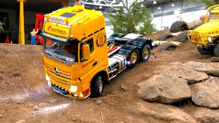 FANCY SUPER REMOTE CONTROL RC MACHINES IN ACTION  RC TRACTORS RC BUS RC EXCAVATOR IN MOTION [upl. by Dorr488]