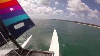 Hobie 16 Pitchpole [upl. by Nicoline]