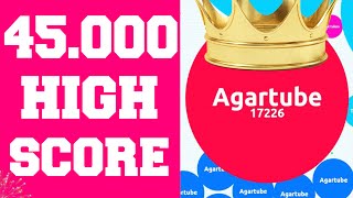 Agario ★ 45000 Highscore ★ Amazing Team Gameplay [upl. by Bust]