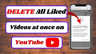 how to delete all liked videos on youtube at oncehow to remove all your liked videos on youtube [upl. by Cela]