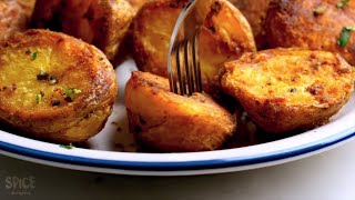 Perfectly Roasted Potatoes at Home With Without Oven [upl. by Nilrac]