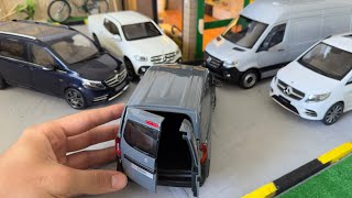 Diecast Model Cars of MercedesBenz Light Commercial Vehicles [upl. by Gambell80]