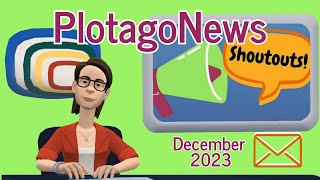 PlotagoNews Episode 2 December 2023  PlotagoNews  Plotagon [upl. by Dag958]