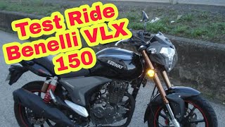 Test Ride Benelli VLX احسن موطور تبدا بيه [upl. by Rus]