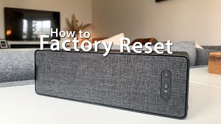 Factory Reset the IKEA Symfonisk Bookshelf Speaker [upl. by Xuaegram]