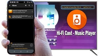 Como Transmitir suas Musicas e Áudio do SMARTPHONE para SMART TV via WIFI [upl. by Demahum903]