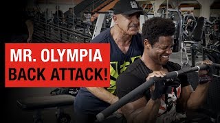 Killer Back Workout with Samir Bannout  Breon Ansley Road to 2018 Mr Olympia [upl. by Mourant]