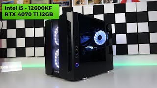 Intel i5  12600KF  RTX 4070 Ti 👽 EPIC mATX PC BUILD in 2024  Test 1080p 1444p 2160p [upl. by Amikahs123]