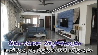 Fully Furnished Flat for sale in Hyderabad Tarnaka ｜｜ East North Flat  Show My Property [upl. by Nelyahs]