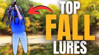 BEST 5 Fall Lures That Catch BIG BASS [upl. by Niwde]