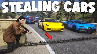 Stealing Cars During Street Races GTA RP [upl. by Raji]