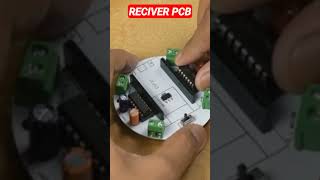 Making Gesture Control Car Transmitter and Reciver PCB shorts youtubeshorts rccar [upl. by Annoyk38]