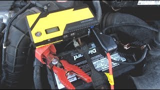 How to Jump Start Your Car with a Portable Jump Starter [upl. by Boote99]