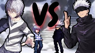 Accelerator Vs Gojo  MUGEN [upl. by Ainolopa]