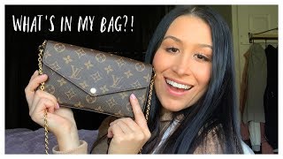 Louis Vuitton Felicie bag review and what fits inside [upl. by Marvel425]