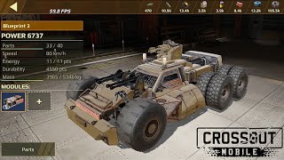 Crossout Mobile  Builds Tips [upl. by Nyledam920]