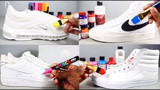 How To CUSTOMIZE SHOES Videos Compilation  Xavier Kickz [upl. by Kciredec]