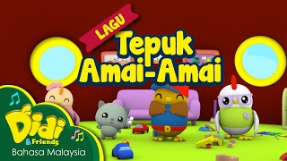 Lagu Kanak Kanak  Tepuk Amai Amai  Didi amp Friends [upl. by Kowatch]