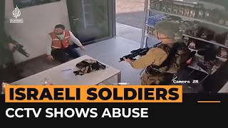 Palestinian shopkeeper describes ‘daily’ abuse by Israeli soldiers  Al Jazeera Newsfeed [upl. by Aehsrop]