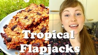 Tropical Flapjacks Vegan [upl. by Gilpin]