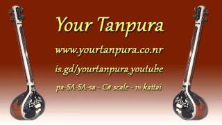 Your Tanpura  C Scale  15 kattai [upl. by Mchenry175]