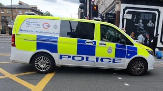 London BTP Network Incident Respone Team van [upl. by Ahsemit]