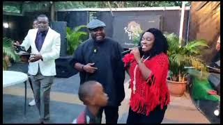 Aity Live at Culture Yard Lagos with Gospel Reggae Warlord Buchi on her song You Will Get There [upl. by Liatnahs540]