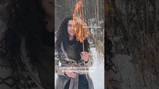 Phragmites fire starting survival plant [upl. by Ariana980]