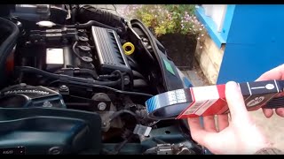 How to change alternator belt on BMW Mini Cooper and one [upl. by Maddalena913]