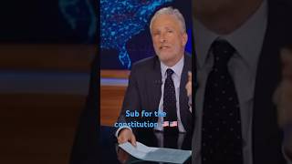 Jon Stewart roasts trump america funny fyp [upl. by Atterehs]