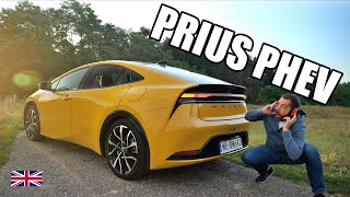 Toyota Prius PHEV Prime  Cameron Leonardo Come Back ENG  Test Drive and Review [upl. by Aiciruam833]