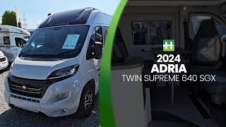 2024 Adria Twin Supreme 640 SGX [upl. by Am]