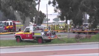 Fire Aftermath Wangara  Perth Wa [upl. by Dnalhsa992]