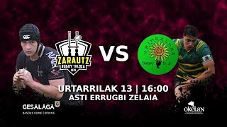 Gesalaga Okelan Zarutz Rugby Taldea  Uribealdea Rugby Taldea [upl. by Pani]