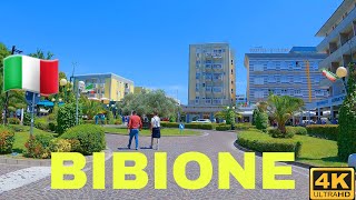 Bibione Italy Urlaub 2024  City Walking Tour 4K UHD [upl. by Farwell]