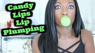 Candy Lips Lip Plumper Review and Demo [upl. by Rednasyl530]