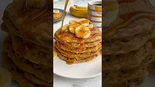 Overnight Oatmeal Pancakes  Eating Bird Food pancakes proteinpacked recipe protein [upl. by Kidd172]