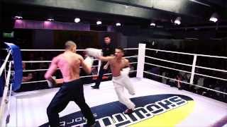 Sergio Dambrowski vs Maurizio Granieri  Mettler Fight Night 08122013 [upl. by Ihcekn252]