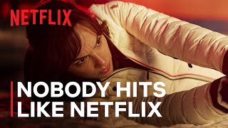 Nobody Hits Like Netflix  Action Trailer  Netflix [upl. by Dreddy]