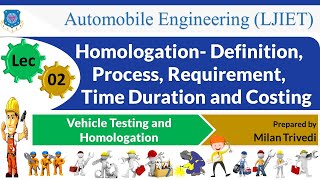 L 2 Homologation Definition Process Requirement I Vehicle Testing and Homologation I Automobile [upl. by Ynes635]