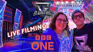 Gladiators BBC ONE 2024  LIVE FILMING OF THE SHOW [upl. by Filemon827]