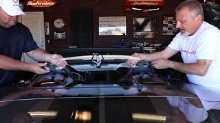 How to Install a WindRestrictor in a C7 Corvette Convertible Tech Video Final [upl. by Sweyn613]