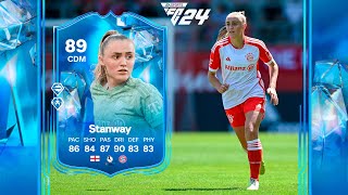 NO ESPERABA QUE FUERA TAN TOP REVIEW GEORGIA STANWAY FANTASY en Español EA SPORTS FC 24 UT [upl. by Haek]