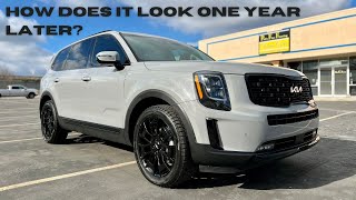 After one year our 2022 Kia Telluride SX Prestige in Wolf Grey still looks amazing [upl. by Bonacci]