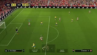 eFootball 2024 PvP Mode A relentless attacking display eFootball2024 ps5 arsenal [upl. by Laitselec]