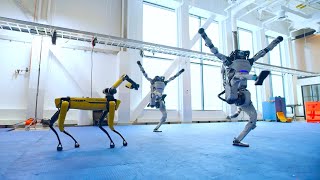 Unbelievable Robot Dance by Boston dynamics [upl. by Wakefield644]