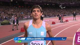 Athletics  Mens 200m  T35 Final  London 2012 Paralympic Games [upl. by Koerlin]